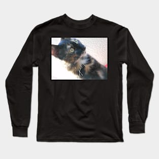 Athena the kitten Long Sleeve T-Shirt